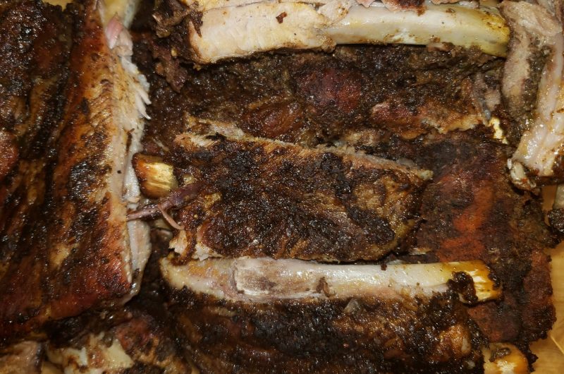 Keto Friendly Oven Baked Jerk Ribs & Tips